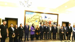 Kent Konseyi'nden Başkan Uçar'a hayırlı olsun ziyareti