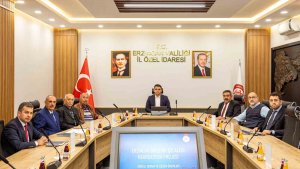 Girlevik Şelalesi Projesinin değerlendirme toplantısı yapıldı