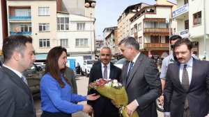 Vali Çiftçi'den Başkan Çelebi'ye ziyaret