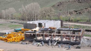 Kars'ta biyolojik atıksu arıtma tesislerinde çalışmalar başladı