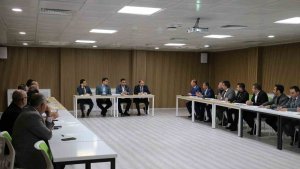 Erzincan Toplu Sera Bölgesi ve Tulum Peyniri Tesisi ile ilgili toplantı yapıldı