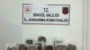 Bingöl'de 5 kilogram uyuşturucu madde ele geçirildi: 2 gözaltı