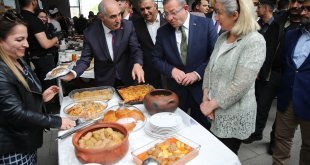 Kars'ın yöresel lezzetleri 'Türk Mutfağı Haftası'nda tanıtıldı