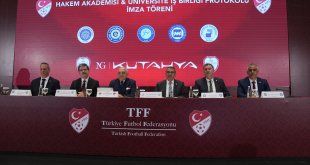TFF Hakem Akademisi ile 5 üniversite arasında iş birliği protokolü imzalandı