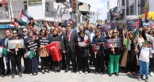 Doğu Anadolu'da AK Parti'li kadınlar Filistinli anneler için toplandı