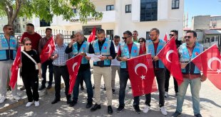 Iğdır'da Memur-Sen üyeleri, belediyede görevden almalara tepki gösterdi