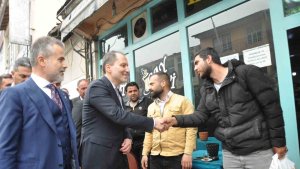 Yeniden Refah Partisi Genel Başkanı Fatih Erbakan'dan Eleşkirt'e 'teşekkür' ziyareti