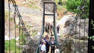 Vali Tekbıyıkoğlu, Çemişgezek'te incelemelerde bulundu