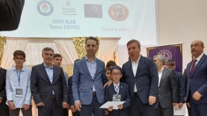 Erzurumlu minik hafız bölge birincisi oldu