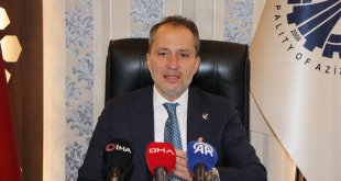 Yeniden Refah Partisi Genel Başkanı Erbakan, Erzurum'da konuştu: