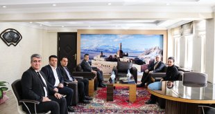 Iğdır Emniyet Müdürü Sakarya, Ağrı Emniyet Müdürü İpar'ı ziyaret etti