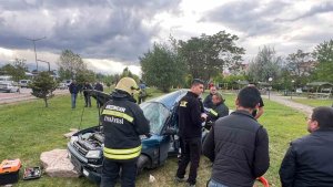 Erzincan'da trafik kazası: 1 yaralı