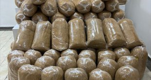 Elazığ'da 425 kilogram kaçak tütün ele geçirildi