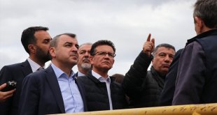 TBMM İliç Maden Kazasını Araştırma Komisyonu maden sahasında inceleme yaptı