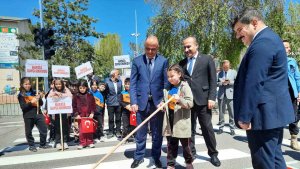 Kars'ta Trafik Haftası etkinliği