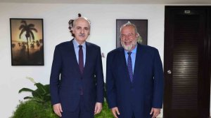TBMM Başkanı Kurtulmuş, Küba Başbakanı Cruz ile bir araya geldi