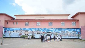 Muşlu öğrenciler okullarının duvarlarını sanat eserine dönüştürdüler