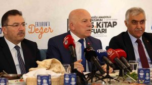 Başkan Sekmen: 'Kitap dünyasının kalbi Erzurum'da atacak'