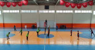 Bahçesaray'da okullar arası voleybol turnuvası düzenlendi
