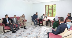 Genç Kaymakamı Güzel, şehit annelerini ziyaret etti