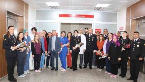 Jandarmadan Hemşireler Günü jesti