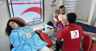 Hakkari'de kan bağışı kampanyası düzenlendi