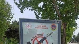 Jandarmadan anlamlı mesaj