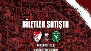 Elazığspor'dan son maça özel hatıra bileti