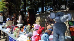 Bingöl'de gençlerin hazırladığı el emeği ürünler sergilendi