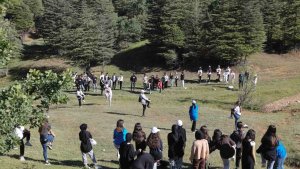 Genç ilçesinde doğa yürüyüşü etkinliği