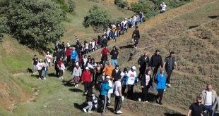 Bingöl'de doğa yürüyüşü düzenlendi