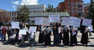 Erzurum'da sağlık çalışanları, Gazze için 27 haftadır 'sessiz yürüyüş' yapıyor