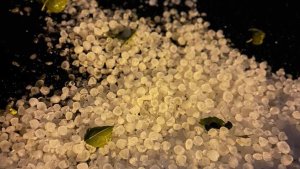 Malatya'da şimşekler geceyi aydınlattı