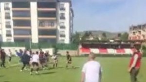 Elazığ'da şampiyonluk maçı sonrası kavga çıktı