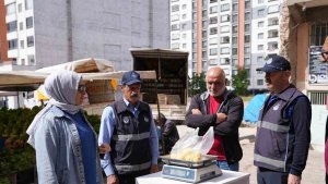 Zabıtadan pazarlara denetim