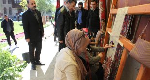 AK Parti Van Milletvekili Türkmenoğlu, yöresel ürünlerin yapıldığı atölyeleri ziyaret etti