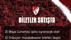 Elazığspor-52 Orduspor maçı biletleri satışta
