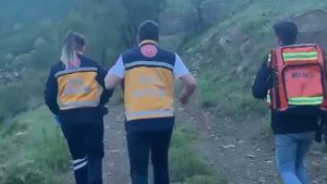 Ot toplarken rahatsızlanan vatandaşın yardımına sağlık ekipleri koştu