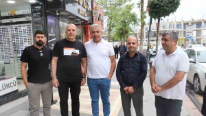 Cadde esnafından Başkan Er'e tepki