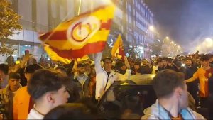 Erzurum'da şampiyonluk kutlamaları erken başladı