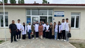 Sessiz tehlike hipertansiyona dikkat çekmek için Güllüce köyünde etkinlik yapıldı