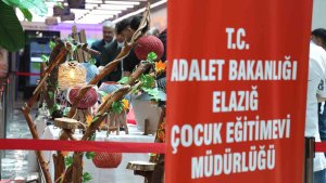 İnfaz koruma memurları öğretti, hükümlü çocuklar sanat eseri üretti