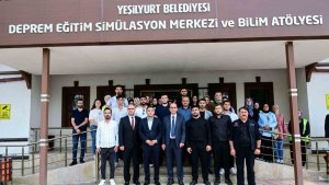 Yeşilyurt'ta deprem farkındalık eğitimi