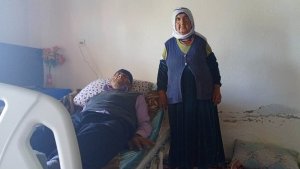 Sadi Dede hasta yatağına kavuştu