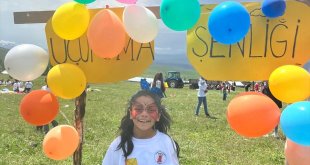 Sarıkamış'ta uçurtma şenliği düzenlendi