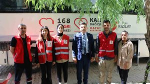 Kaymakam Özçelik: "Kan candır, kan vermek can vermektir"