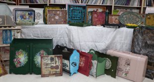 Erzurum'da psikiyatri hastalarının el sanatları sergilendi