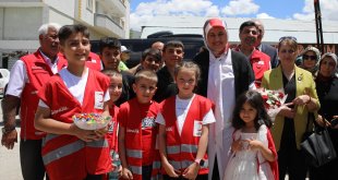 Van'ın Muradiye ilçesinde Türk Kızılay Şubesi açıldı