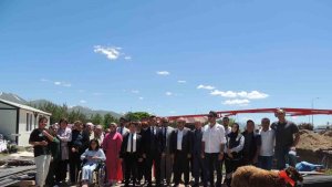 Erzurum engelsiz yaşam merkezi gündüzlü bakım ünitesi projesinin temeli atıldı