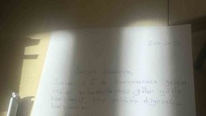 Validen mesaiye geç giden kurum müdürüne ders niteliğinde mektup